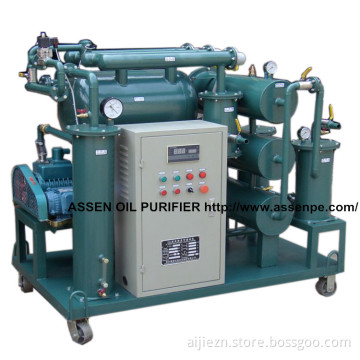 ASSEN Mini Transformer Oil Purifier Machine Series ZY,High Efficiency Transformer Oil Purification